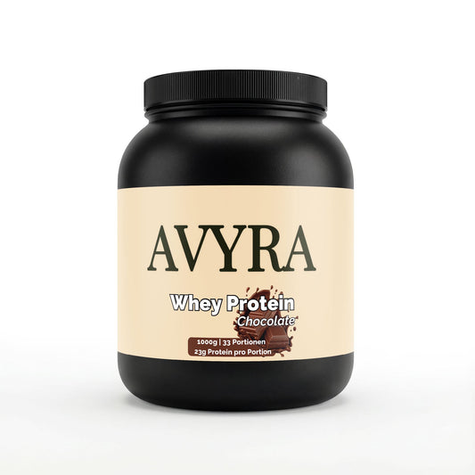 Premium Whey Protein Schokolade - 1.000g - Avyra Deluca Shop
