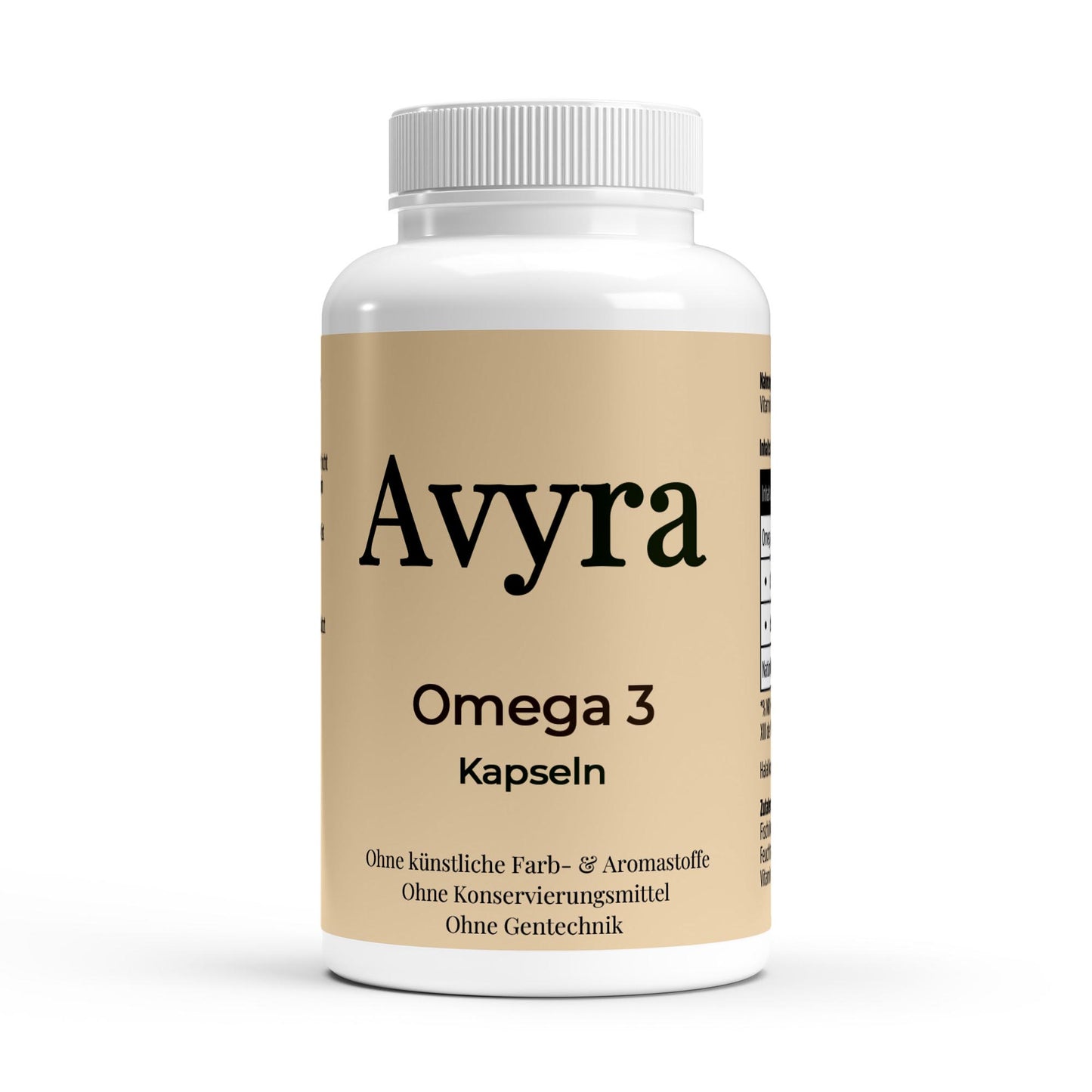 Omega 3 Triglyceride 18/12 (Halal Gelatine) - 140 Softgels - Avyra Deluca Shop