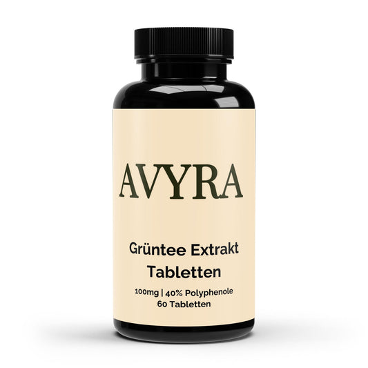 Grüntee Extrakt 40% Polyphenole - 60 Kapseln - Avyra Deluca Shop