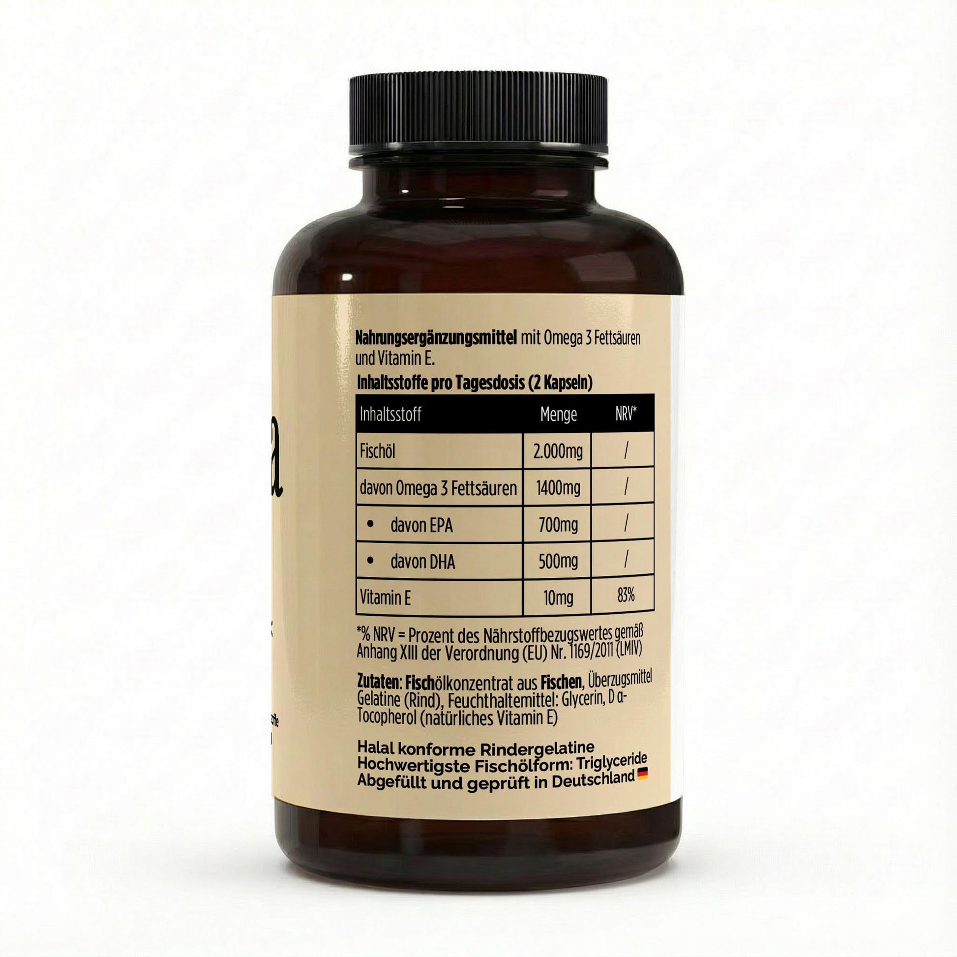 Omega 3 Max 35/25 - 120 Softgels - Avyra Deluca Shop