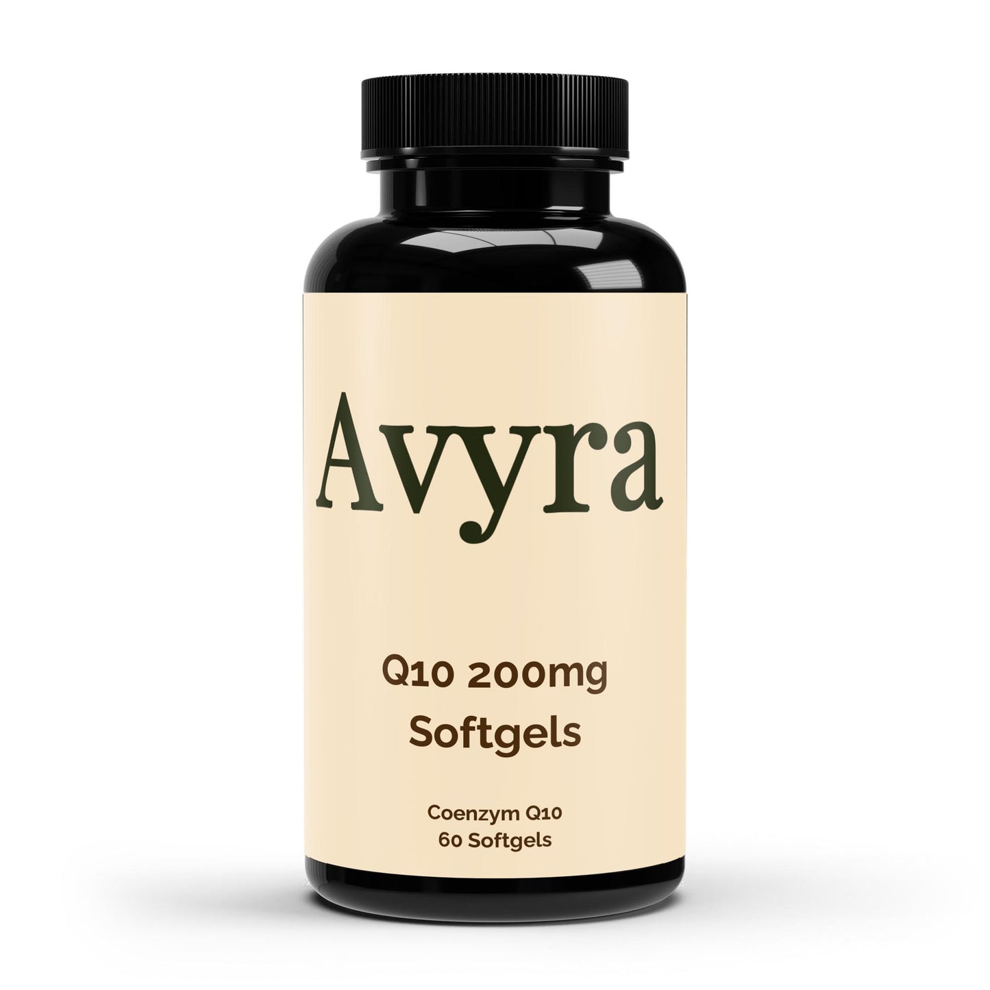 Coenzym Q10 200mg - 60 Softgels - Avyra Deluca Shop