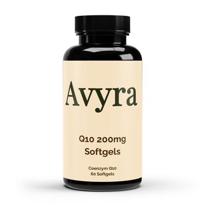 Coenzym Q10 200mg - 60 Softgels - Avyra Deluca Shop