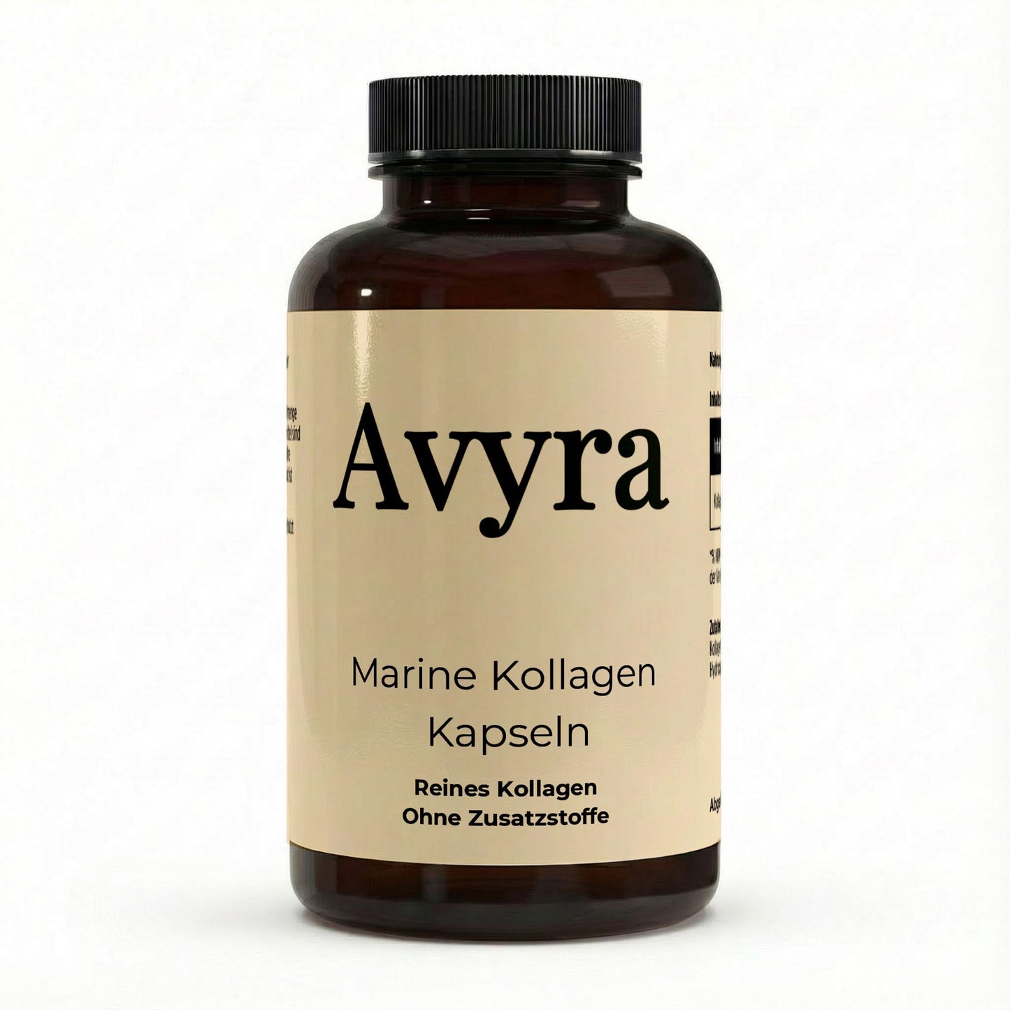 Marine Kollagen Peptide (2000 - 5000 DA) - 120 Kapseln - Avyra Deluca Shop