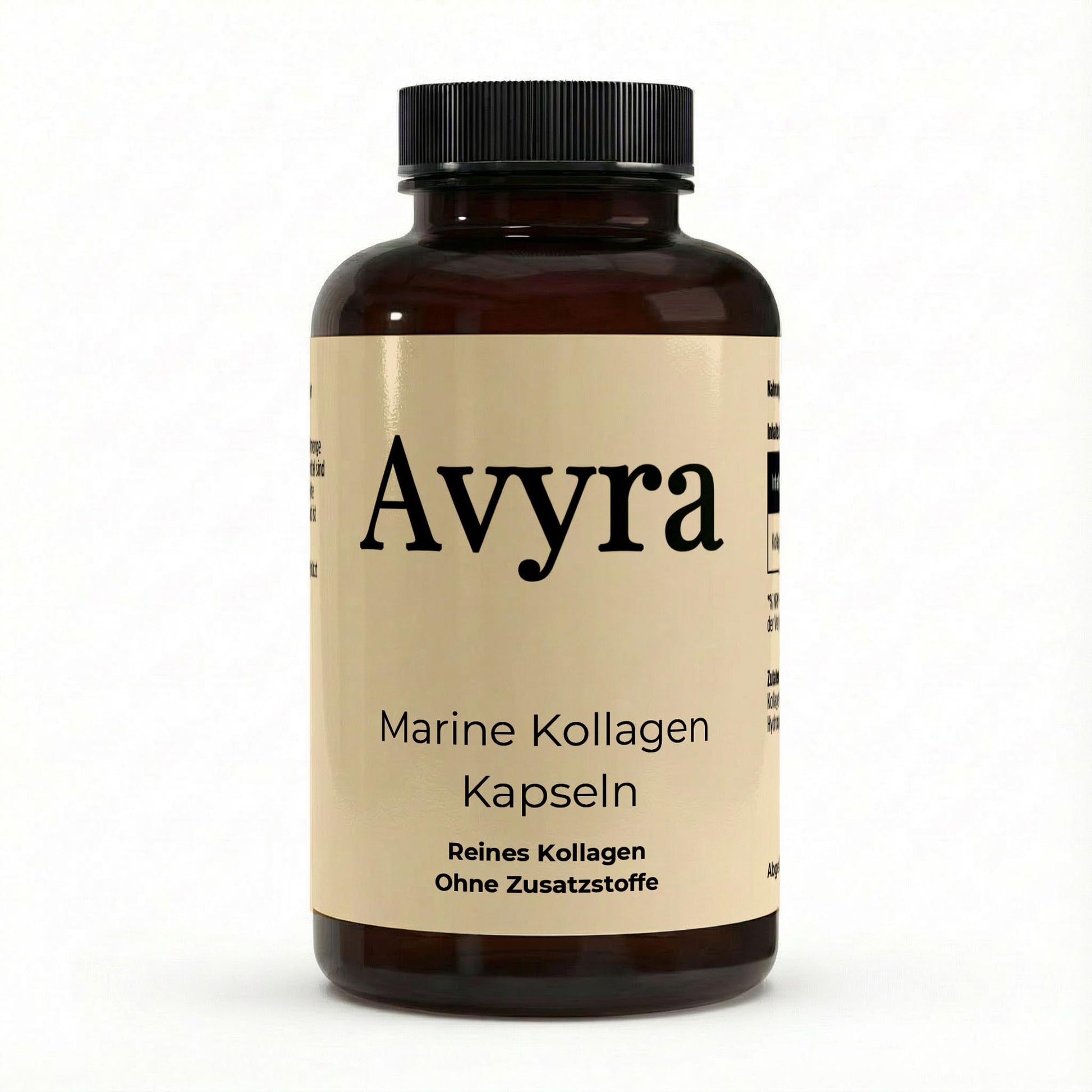 Marine Kollagen Peptide (2000 - 5000 DA) - 120 Kapseln - Avyra Deluca Shop