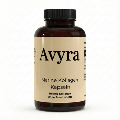 Marine Kollagen Peptide (2000 - 5000 DA) - 120 Kapseln - Avyra Deluca Shop