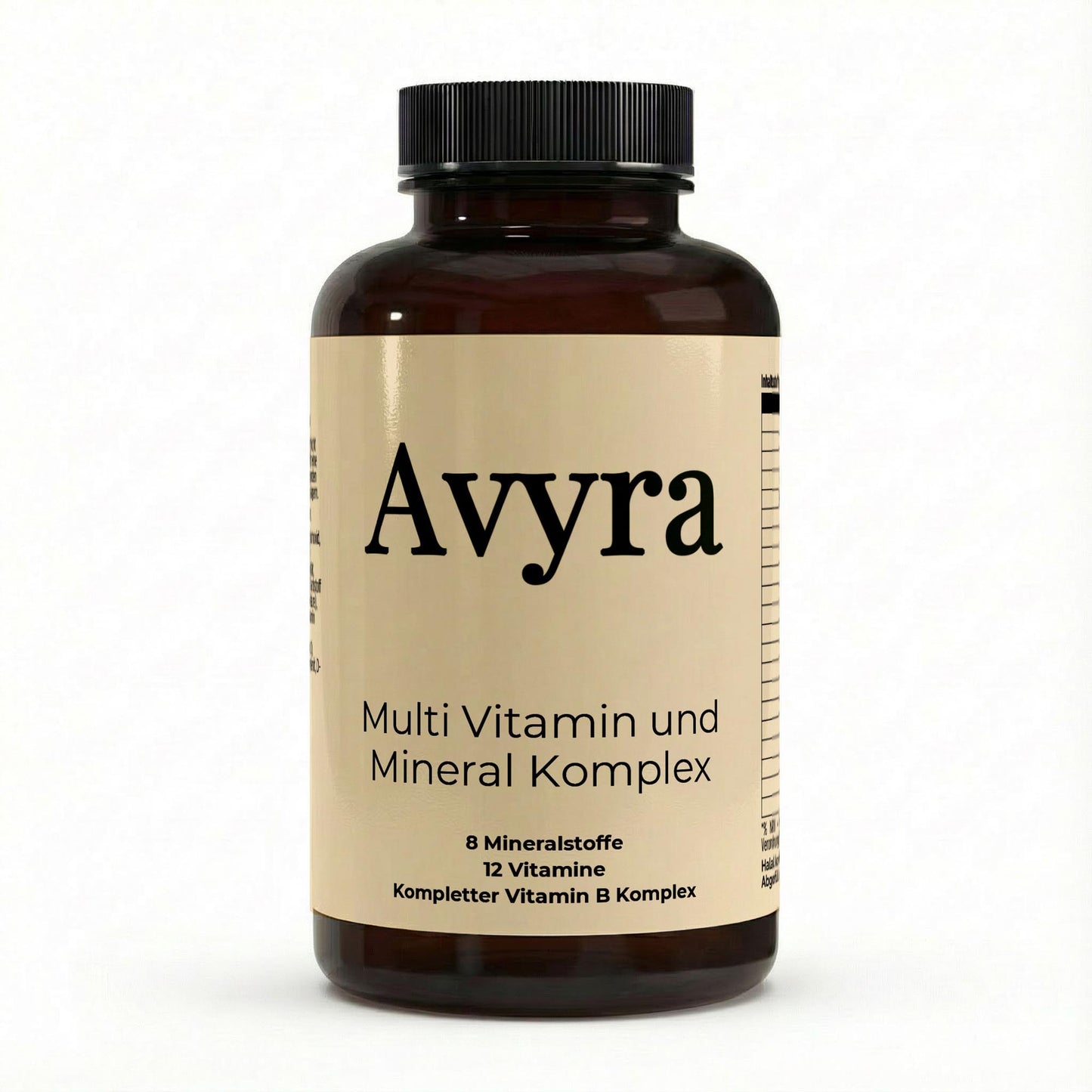Multivitamin und Mineral Komplex - 120 Softgels - Avyra Deluca Shop