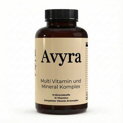 Multivitamin und Mineral Komplex - 120 Softgels - Avyra Deluca Shop