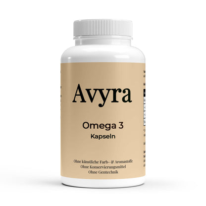 Omega 3 Triglyceride 18/12 (Halal Gelatine) - 140 Softgels - Avyra Deluca Shop