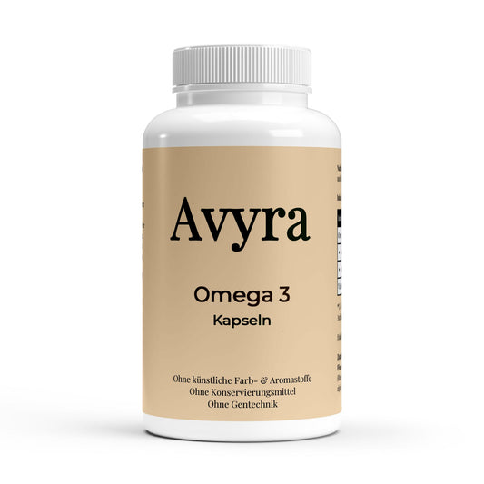 Omega 3 Triglyceride 18/12 (Halal Gelatine) - 140 Softgels - Avyra Deluca Shop