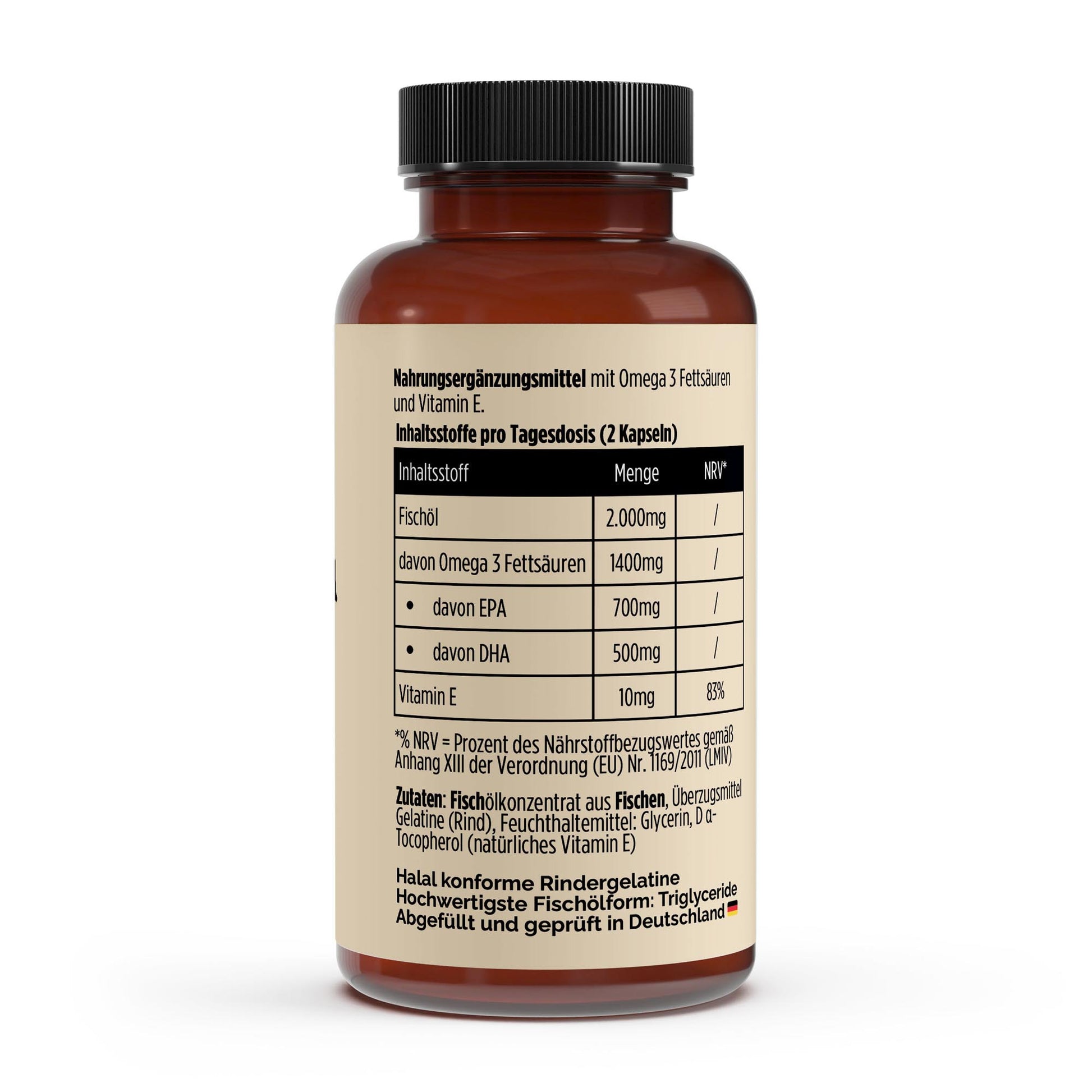 Omega 3 Max 35/25 - 120 Softgels - Avyra Deluca Shop