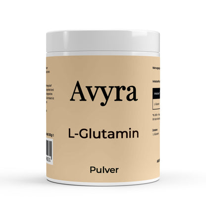 L - Glutamin Pulver - 500g - Avyra Deluca Shop