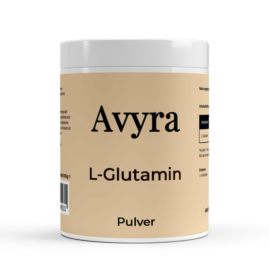L - Glutamin Pulver - 500g - Avyra Deluca Shop