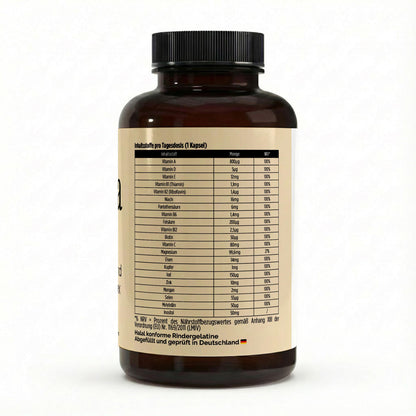 Multivitamin und Mineral Komplex - 120 Softgels - Avyra Deluca Shop