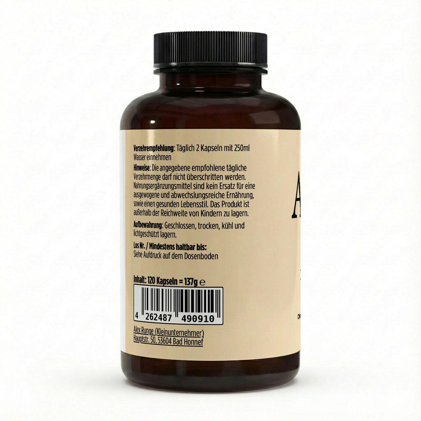 Omega 3 Max 35/25 - 120 Softgels - Avyra Deluca Shop
