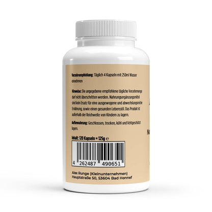 Natron Magensaftresistent - 120 Kapseln - Avyra Deluca Shop