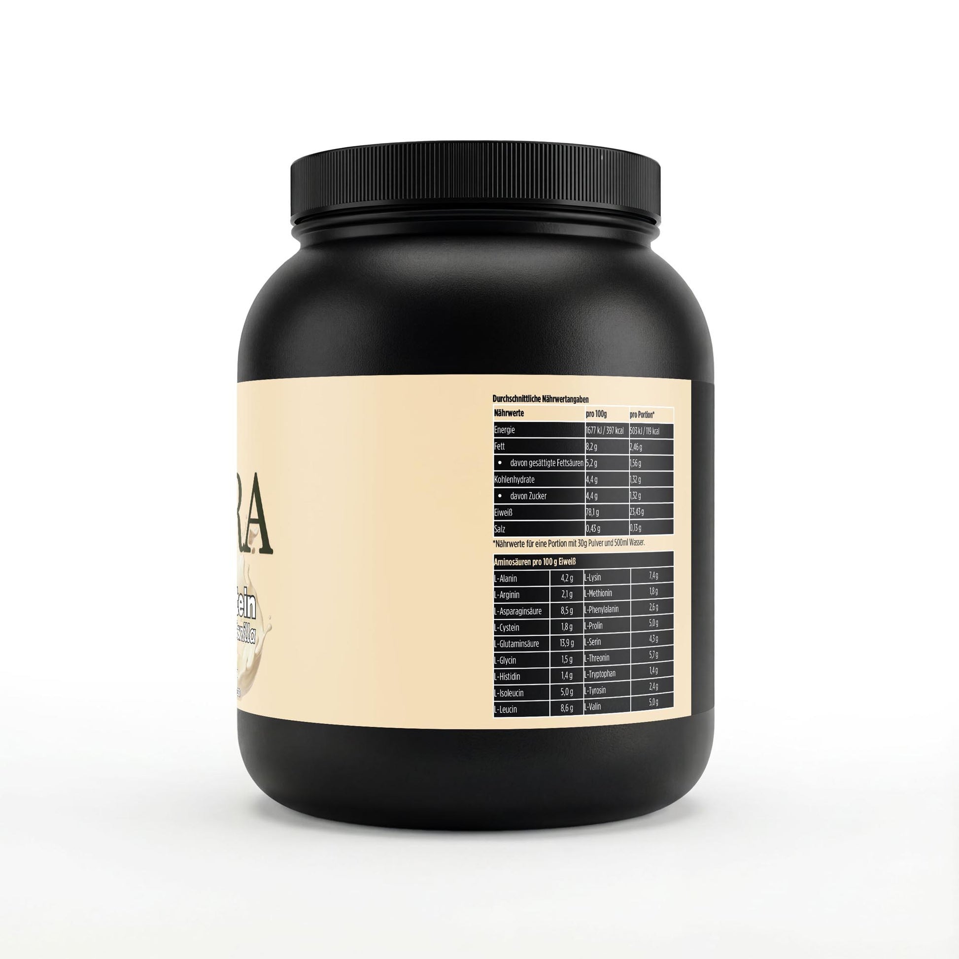 Premium Whey Protein Vanille - 1.000g - Avyra Deluca Shop