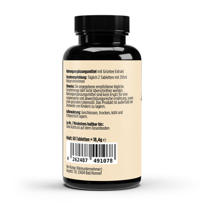 Grüntee Extrakt 40% Polyphenole - 60 Kapseln - Avyra Deluca Shop