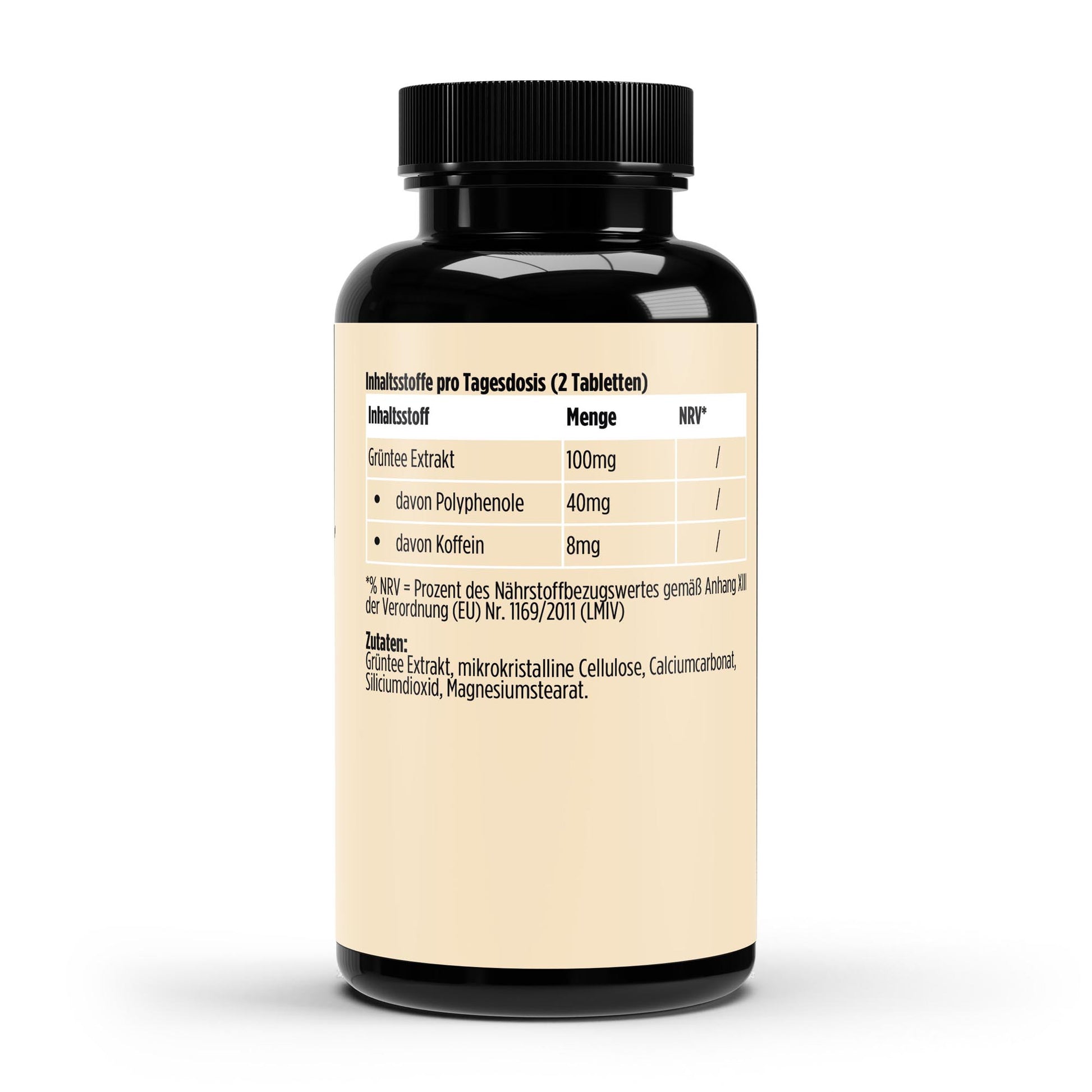 Grüntee Extrakt 40% Polyphenole - 60 Kapseln - Avyra Deluca Shop