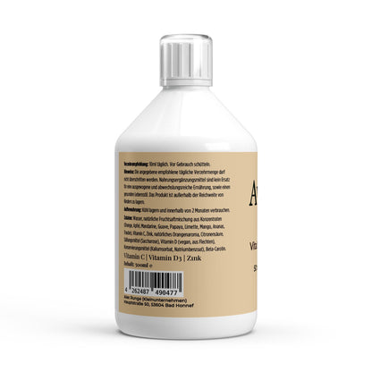 Vita Shield PLUS+ Shots - Fresh Orange - 500ml - Avyra Deluca Shop