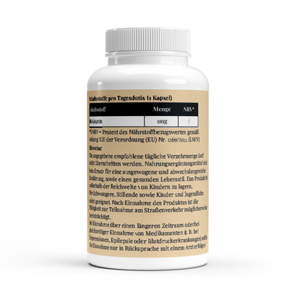 Melatonin - 75 Kapseln - Avyra Deluca Shop