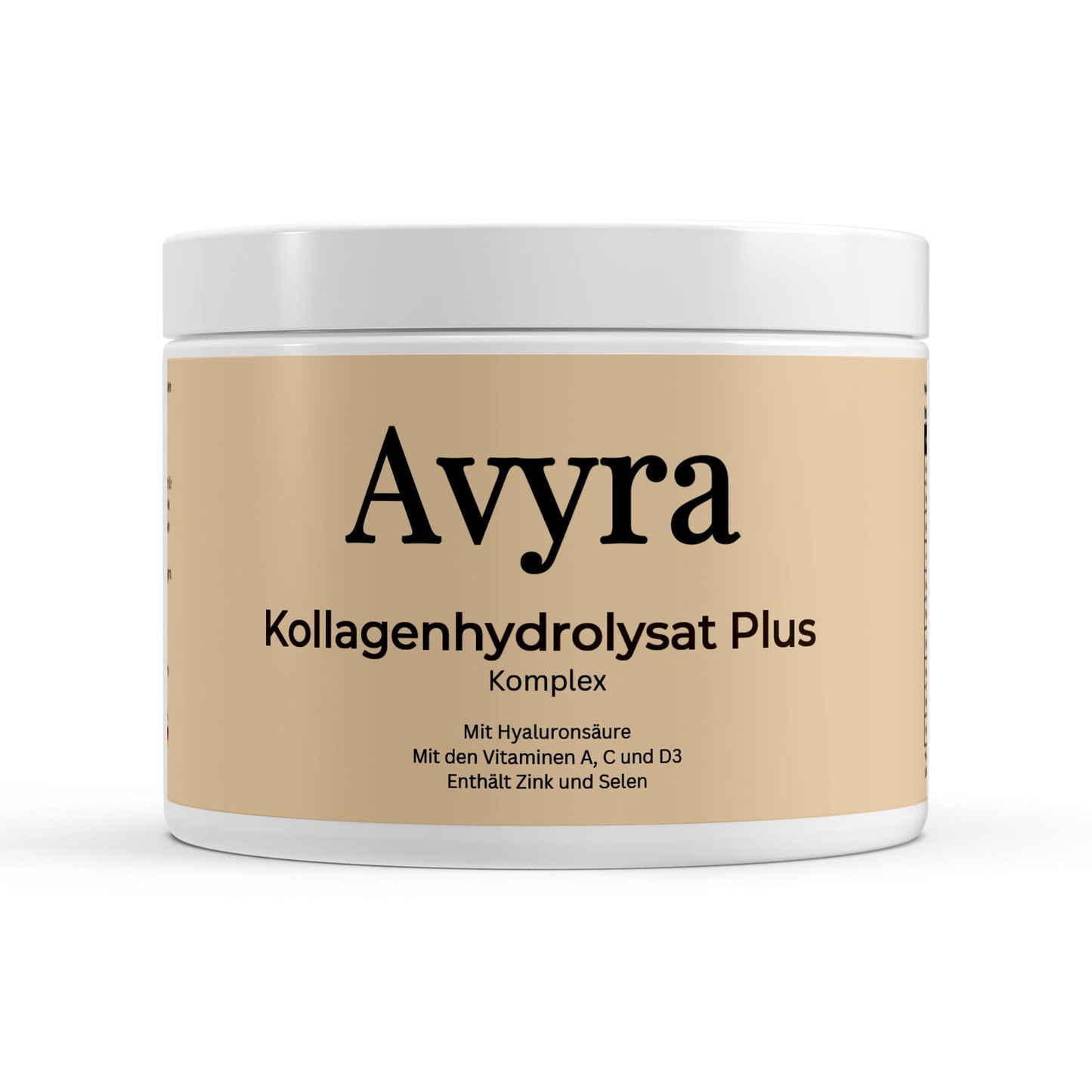 Kollagenhydrolysat PLUS Haut Haare Nägel - 180 Kapseln - Avyra Deluca Shop