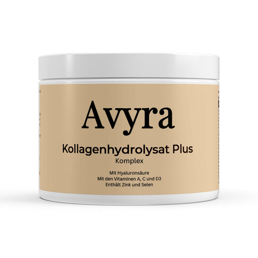 Kollagenhydrolysat PLUS Haut Haare Nägel - 180 Kapseln - Avyra Deluca Shop