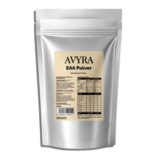 EAA (Essentielle Aminosäuren) Kirsche - 500g - Avyra Deluca Shop