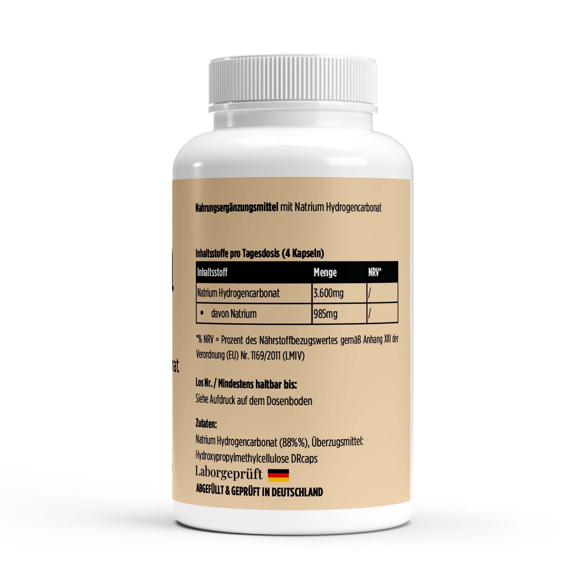 Natron Magensaftresistent - 120 Kapseln - Avyra Deluca Shop