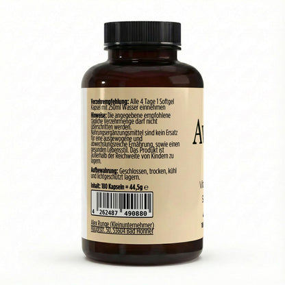 Vitamin D3 4.000 IE - 180 Softgels - Avyra Deluca Shop