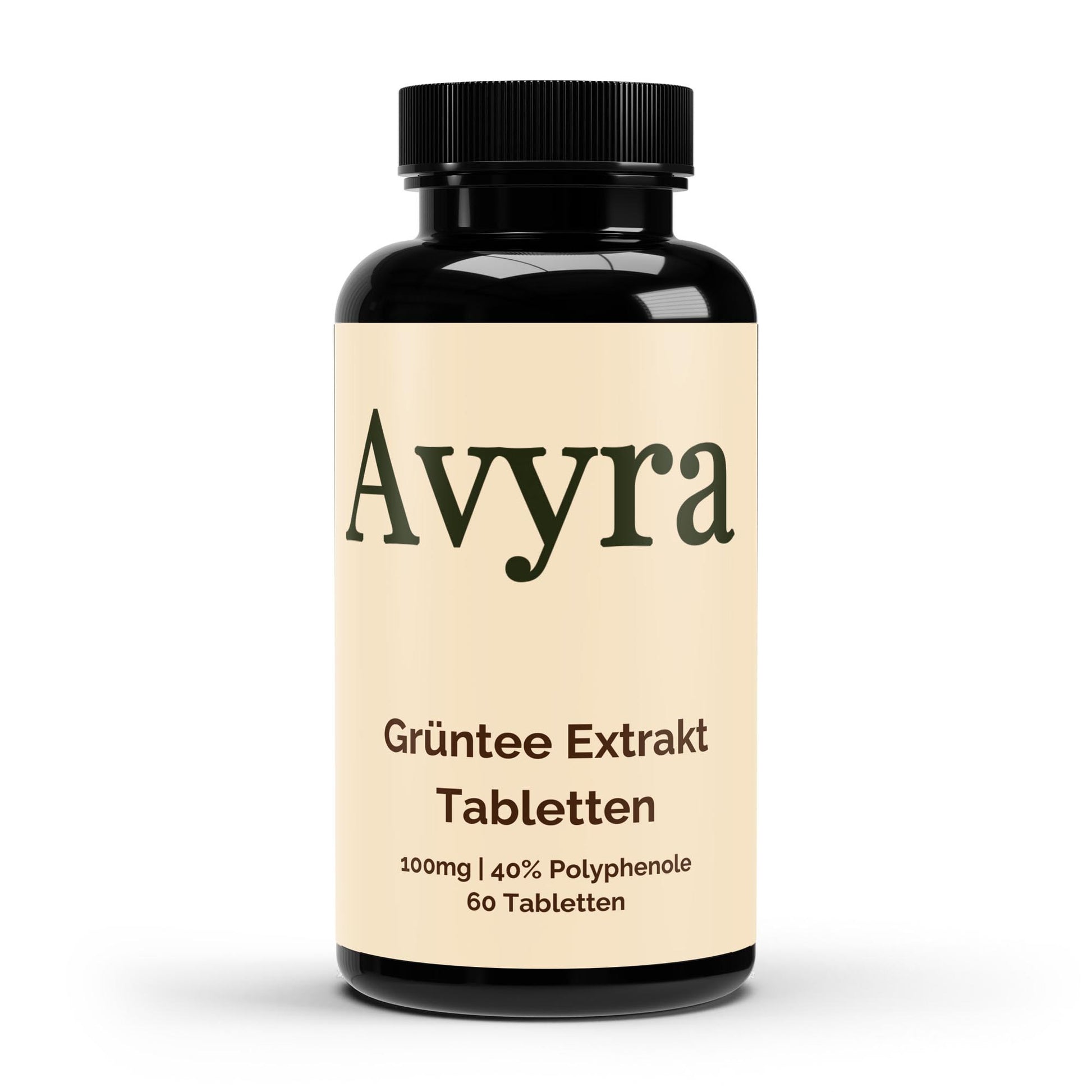 Grüntee Extrakt 40% Polyphenole - 60 Kapseln - Avyra Deluca Shop