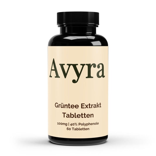 Grüntee Extrakt 40% Polyphenole - 60 Kapseln - Avyra Deluca Shop