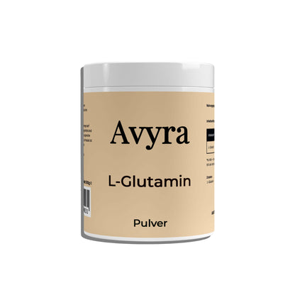 L - Glutamin Pulver - 500g - Avyra Deluca Shop