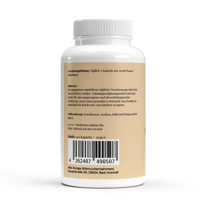 Ägyptisches Schwarzkümmelöl - 240 vegane Softgels - Avyra Deluca Shop