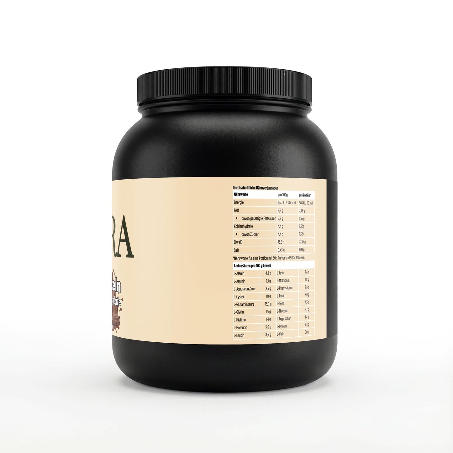Premium Whey Protein Schokolade - 1.000g - Avyra Deluca Shop