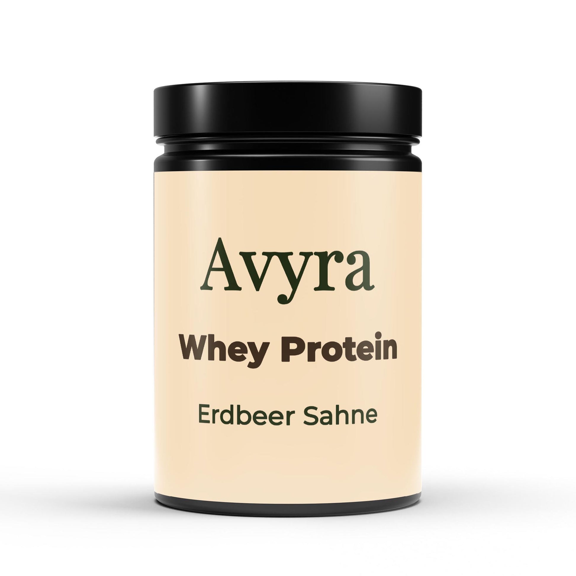 Premium Whey Protein Erdbeere - 1.000g - Avyra Deluca Shop