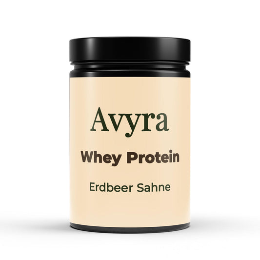 Premium Whey Protein Erdbeere - 1.000g - Avyra Deluca Shop